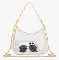 Clear Checkered Bag