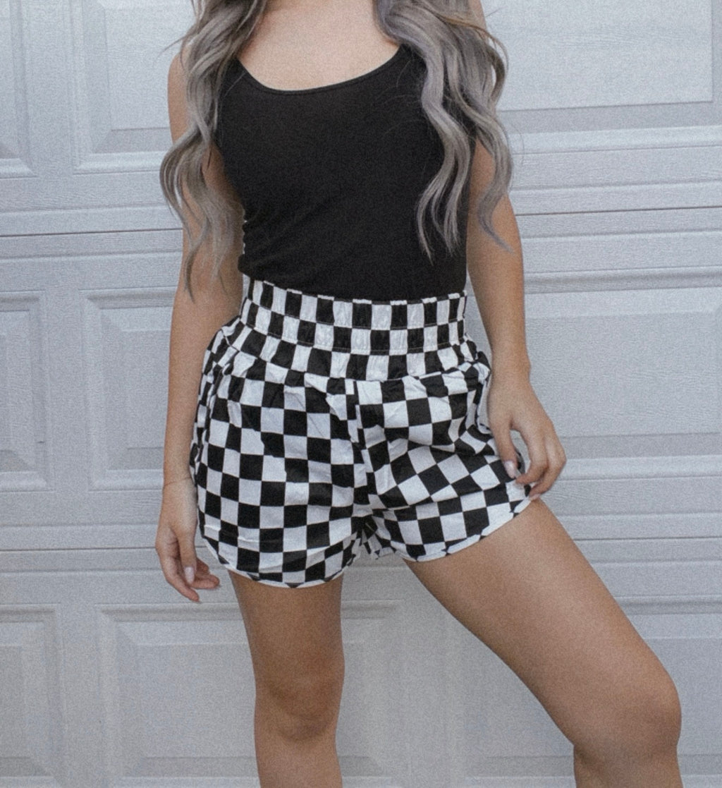 Checkered Shorts