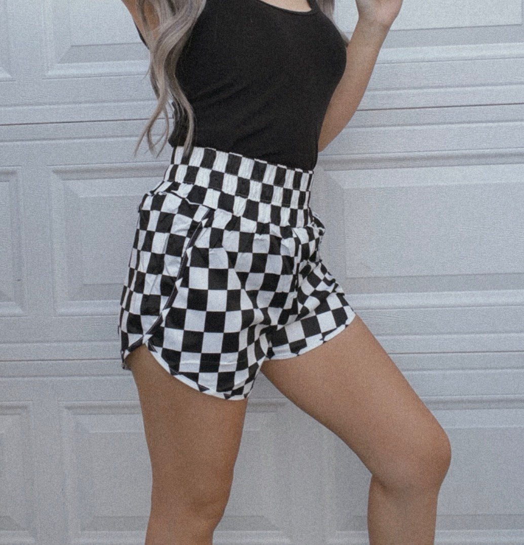 Checkered Shorts